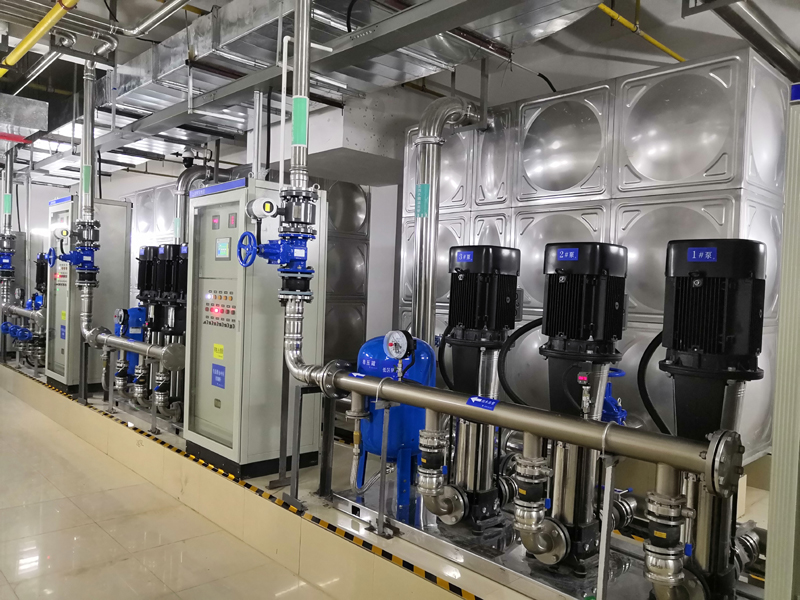 武漢京漢城市廣場(chǎng)住宅小區(qū)生活供水泵房